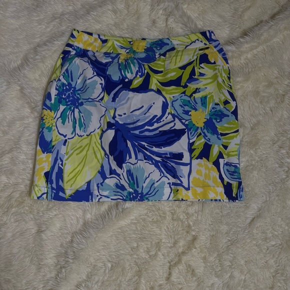 Rafaella Blue & Yellow Skort Resort Wear - Picture 10 of 13